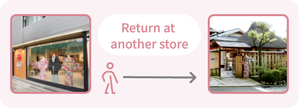 Return at another store