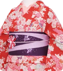 Examples of rental kimono Cute