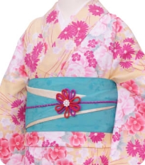 Examples of rental kimono Cute