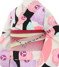 Examples of rental kimono Cute