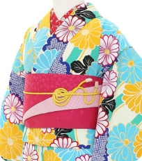 Examples of rental kimono Cute