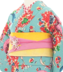 Examples of rental kimono Cute