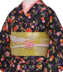 Examples of rental kimono Retro-modern