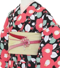 Examples of rental kimono Retro-modern