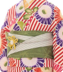 Examples of rental kimono Retro-modern