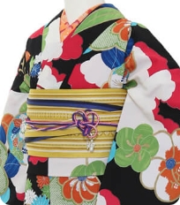 Examples of rental kimono Retro-modern