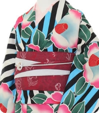 Examples of rental kimono Retro-modern