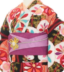 Examples of rental kimono Retro-modern