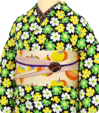 Examples of rental kimono Retro-modern