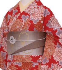Examples of rental kimono Retro-modern