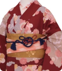 Examples of rental kimono Retro-modern