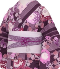 Examples of rental kimono Retro-modern