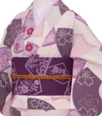 Examples of rental kimono Retro-modern