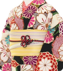 Examples of rental kimono Retro-modern