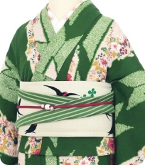 Examples of rental kimono Retro-modern
