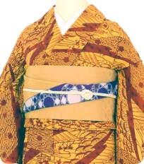 Examples of rental kimono Silk, antique