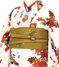 Examples of rental kimono Silk, antique