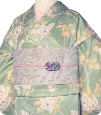 Examples of rental kimono Silk, antique