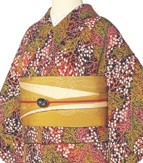 Examples of rental kimono Silk, antique