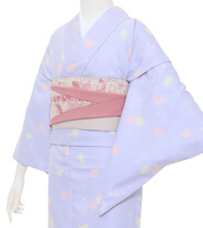 Examples of rental kimonos