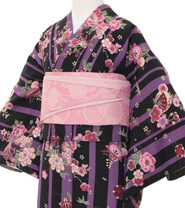 Examples of rental kimonos