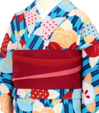 Examples of rental kimonos