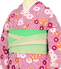 Examples of rental kimonos