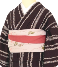 Examples of rental kimonos