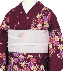 Examples of rental kimonos
