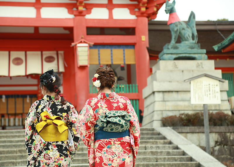 Rental Kimono Okamoto - Fushimi Inari shop